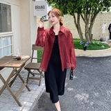 【数据好】【主推款】气质通勤防晒衫连衣裙两件套8840-P145-K218，女装连衣裙，浙宝176（原073）