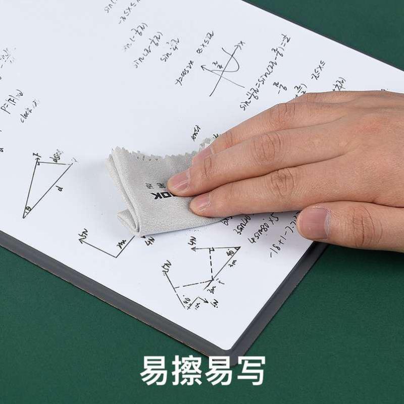 易飞白板笔可擦0.5细头托福家考试特超极细白板记号黑色干擦笔gre