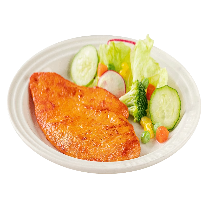 皇家小虎香煎鸡排鸡胸肉低脂早餐半成品奥尔良专用空气炸锅食材