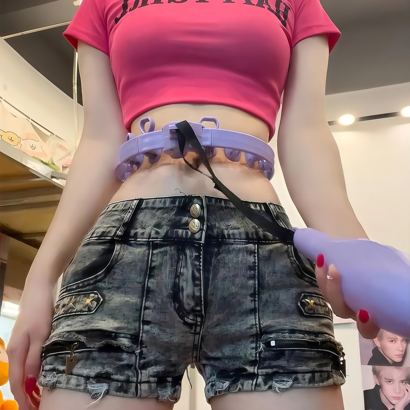 健身好物!智能呼啦圈女瘦肚子收腹减肥软体成人甩脂燃脂健身专用
