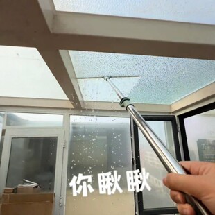 刮水魔术拖把家用干湿两用擦玻璃硅胶刮水器多功能一拖净刮水板子