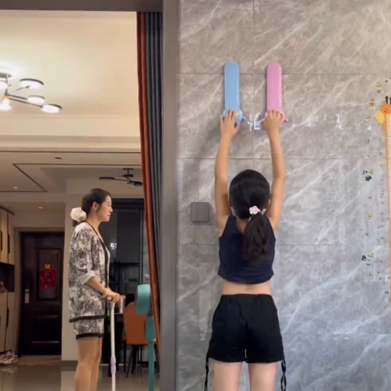 摸高拍拍乐语音计数可调节儿童跳训练器跳高发光按压款触碰器摸器
