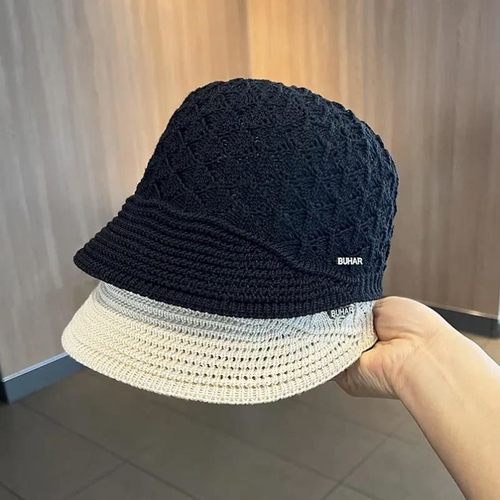 新款帽子女款春夏鸭舌帽设计感小众镂空小头围女士冰丝帽贝雷网眼