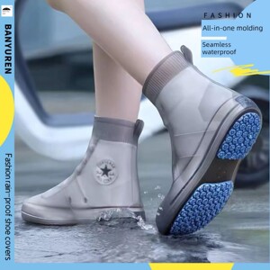 雨鞋男女款鞋套外穿防水防滑防雨水鞋加厚耐磨硅胶秋冬下雨天雨靴