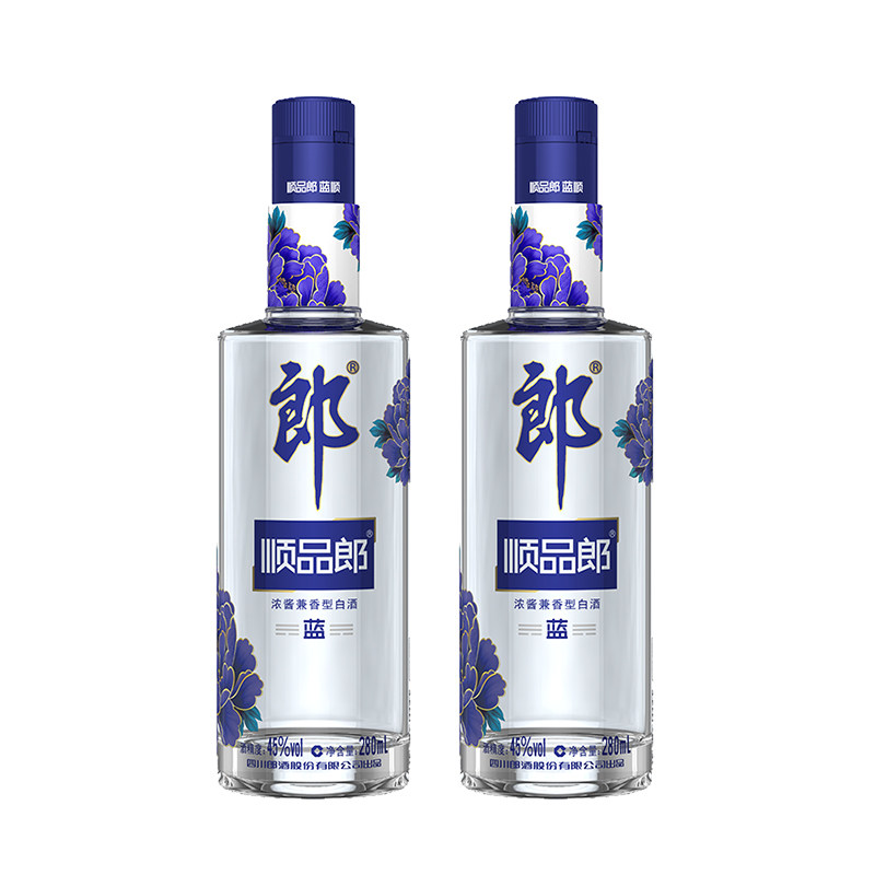 郎酒 45度顺品郎浓酱兼香型280ml*2瓶,酒类,白酒/调香白酒,淘宝优惠券,粉丝福利购,淘宝优惠卷