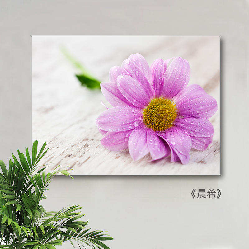 电源箱装饰画遮挡公寓风景带钟表总开关走廊家用餐厅推拉电表箱配