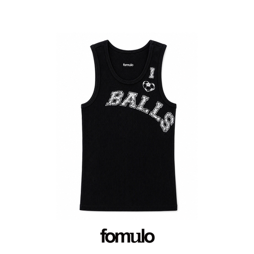 fomulo I LOVE BALLS系列背心 男女中性