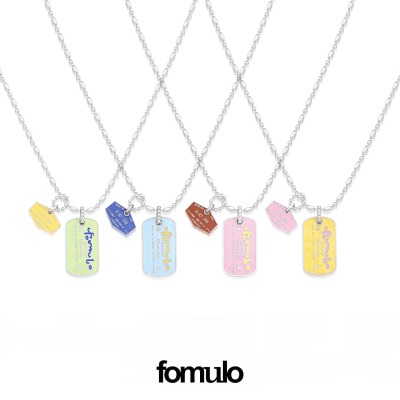 fomulo军牌项链男女中性