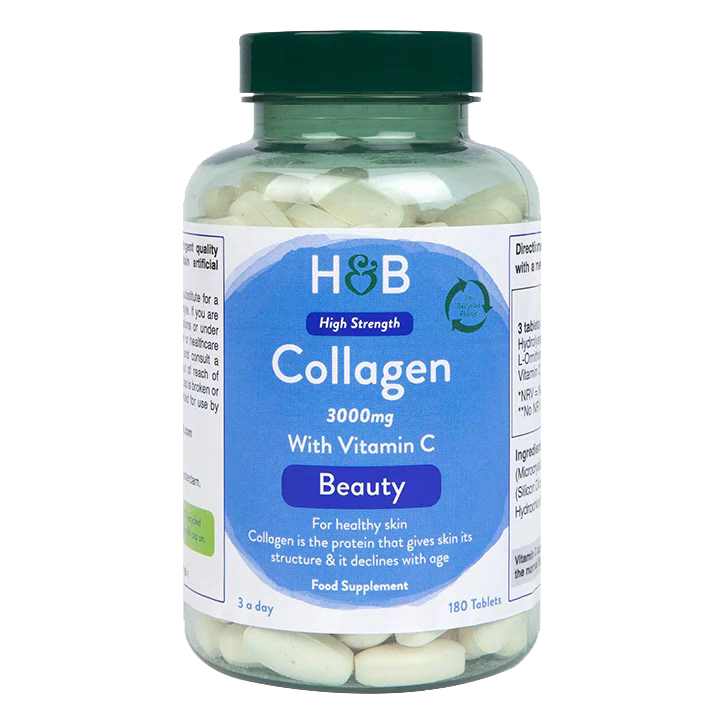 HB H&Bbeauty collagen水解胶原蛋白紧致弹润180粒toblets