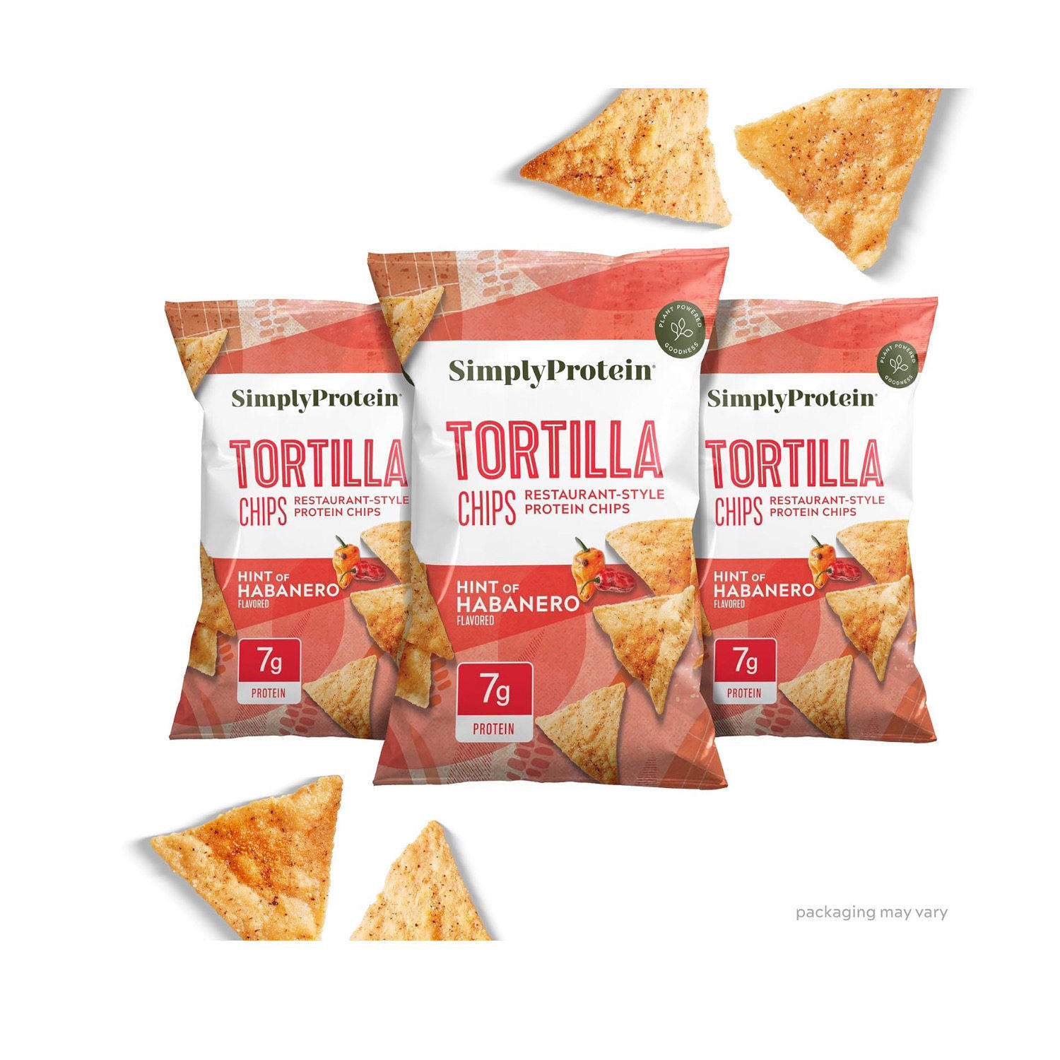 美国直邮Simply Protein Tortilla Chips素食植物蛋白玉米薯片3包