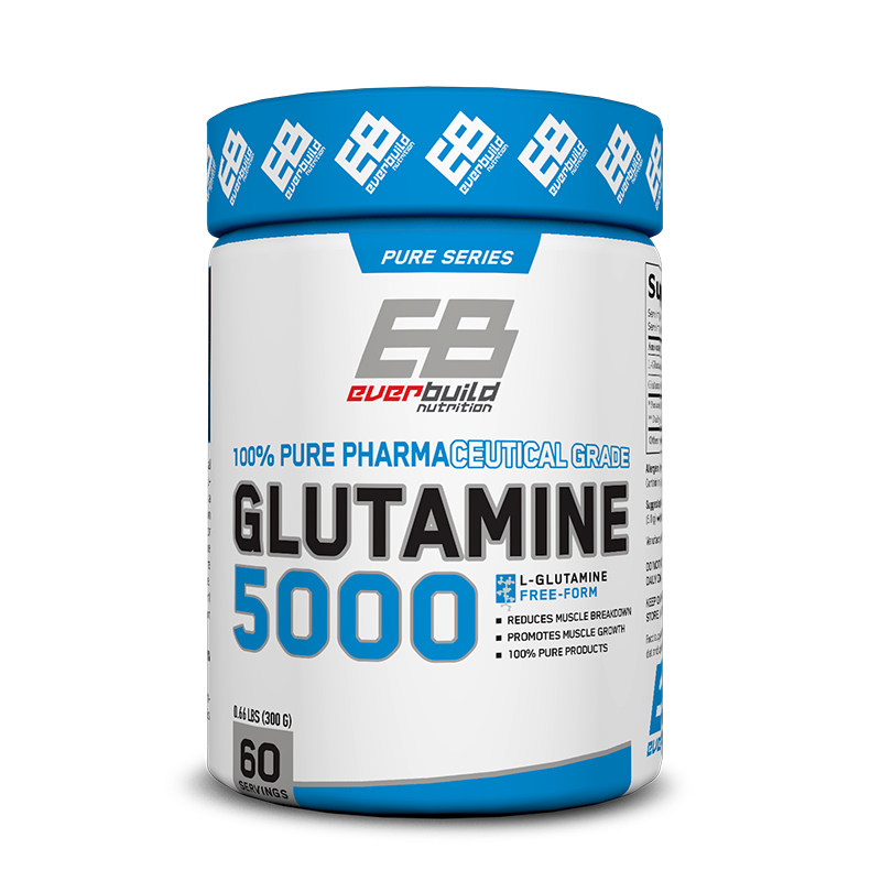 EB健型everbuild谷氨酰胺粉5000 健身蛋白粉缓解肌肉酸痛300g