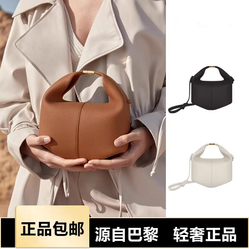 女包真皮便当包新款饺子手提包