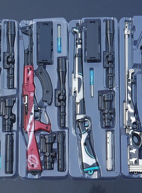 绝地大逃杀武器幽灵98KAKM生命誓言SKS海啸AWM狙击枪兵器模型