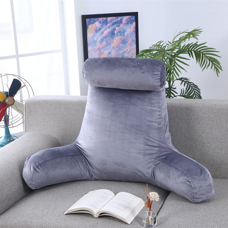 亚马逊速卖通pp棉阅读枕懒人靠垫沙发靠枕床头靠背办公室护腰抱