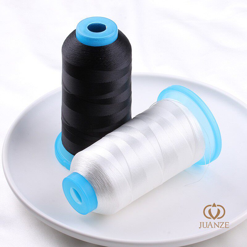 手串绳涤纶线黑色白色多股线纯色手工diy穿珍珠项链线串珠线