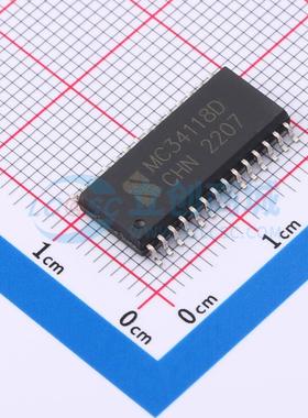 音频接口芯片 MC34118D SOP-28 原装正品 电子元器件配单