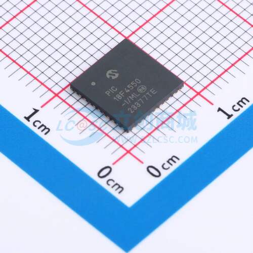 单片机(MCU/MPU/SOC) PIC18F4550-I/ML QFN-44-EP(8x8) 原装正品