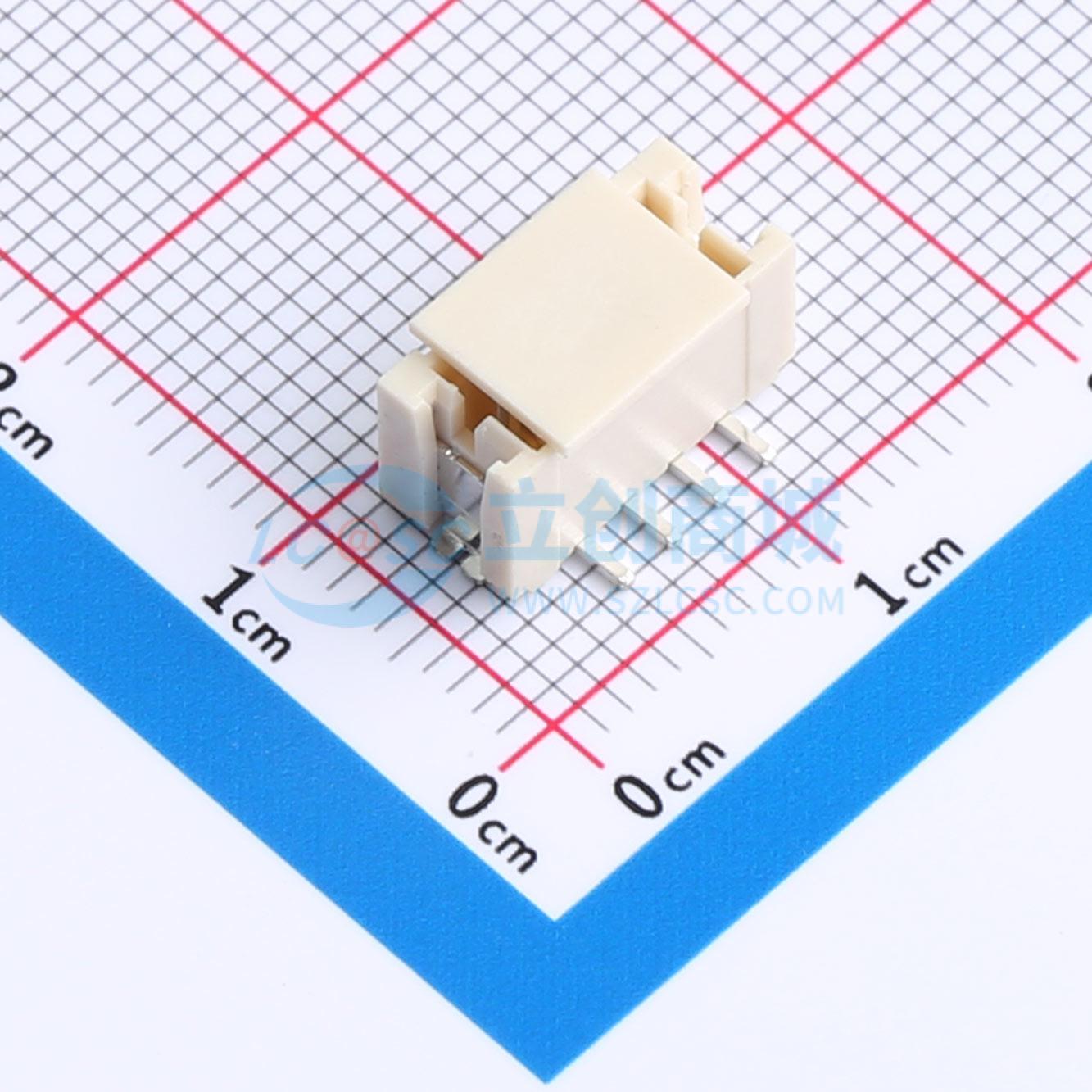 线对板针座 DS1066-04-4MSV6R SMD,P=2mm 立贴 电子元器件配单