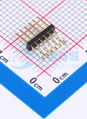 排针 X1311WRS-06J-C40D42 SMD,P=1.27mm 1x6P 方针 电子元器件