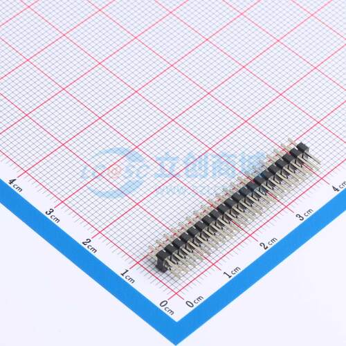 排针 DS1025-05-2x20P8BV1-B 插件,P=2mm 2x20P 电子元器件配单