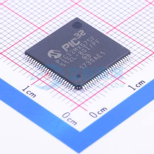 单片机(MCU/MPU/SOC) PIC32MX575F512L-80I/PF TQFP-100(14x14)