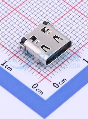 USB连接器 MC-112D 插件 双排DIP长8.97中心高1.78 ） Type-C 卧
