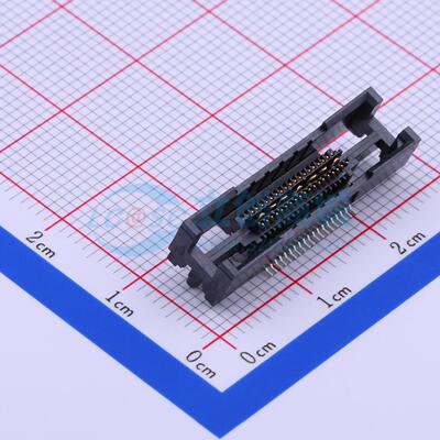 板对板与背板连接器 2-5767004-2 SMD,P=0.64mm 立贴 电子元器件