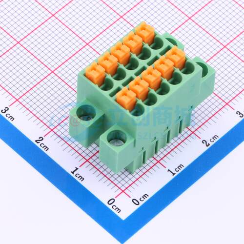 插拔式接线端子 JL15EDGKNHCM-35005G01 P=3.5mm 2x5P 电子元器件