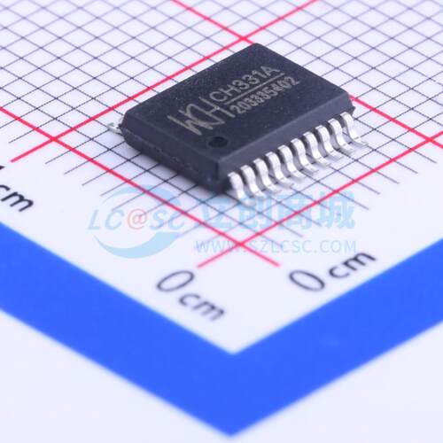 USB转换芯片 CH331A SSOP-20-208mil 原装正品 电子元器件配单