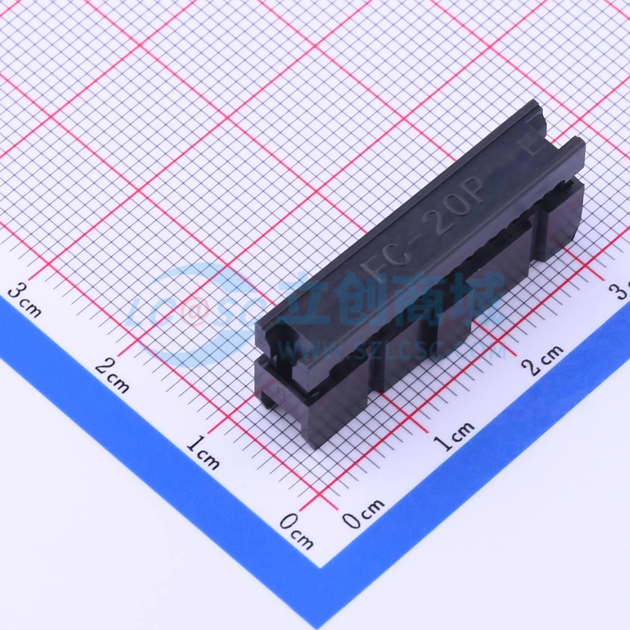 连接器 Z-S11F201B0BW01 P=2.54mm 2x10P IDC连接器