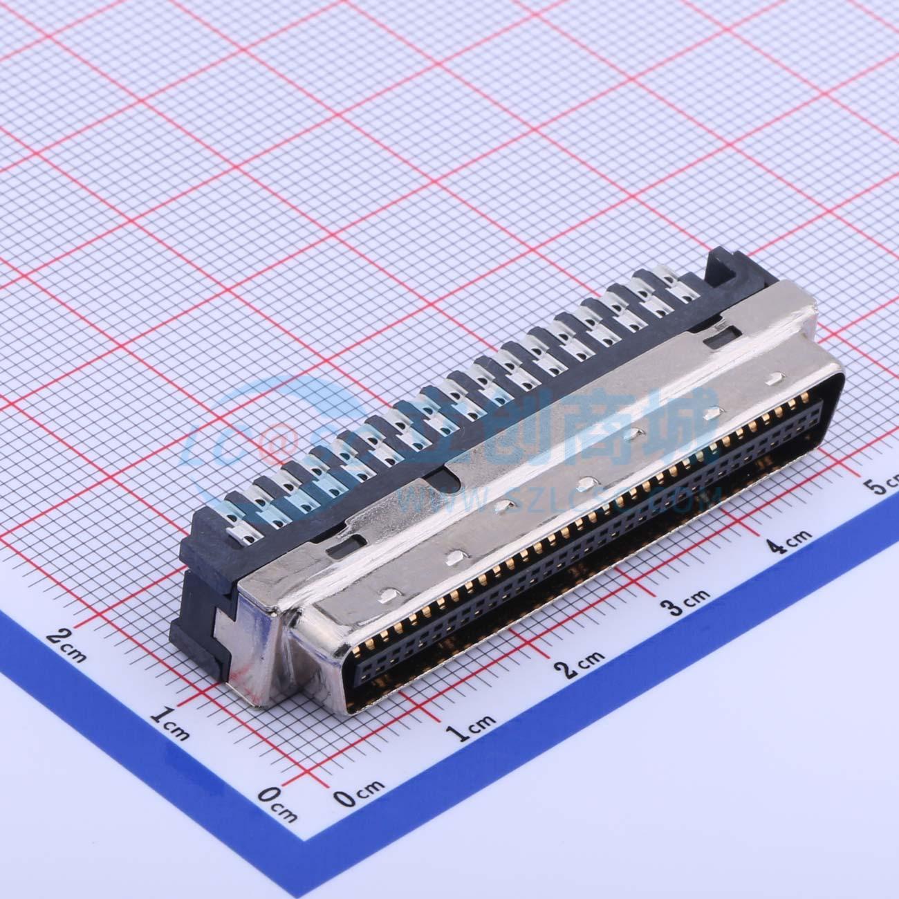 6320-068SSS4MNA02 - SCSI 公 68P D-Sub/VGA连接器