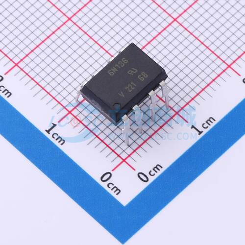 晶体管输出光耦 6N136 DIP-8 原装正品 电子元器件配单