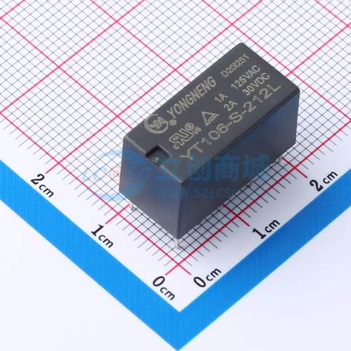 信号继电器 YT106-S-212L DIP-8 8 12V 原装正品 电子元器件配单