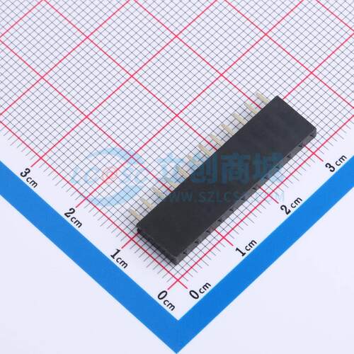 排母 DS1023-1x12SF11 插件,P=2.54mm 1x12P 单排 电子元器件配单