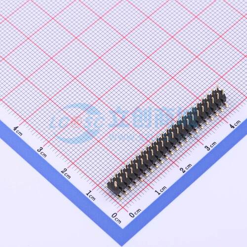 排针 X4621WVS-2x22I-C40D64 SMD,P=2mm 2x22P 方针 电子元器件