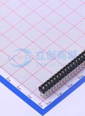 排针 12251220ANG0S115001 插件,P=2.54mm 2x20P 方针 电子元器件