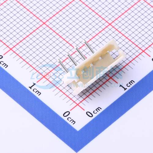 线对板针座 HC-5264-4AW 弯插,P=2.5mm 1x4P 弯插 电子元器件配单