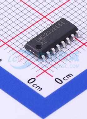 RS232芯片 UM3232EESE SOP-16 原装正品 电子元器件配单