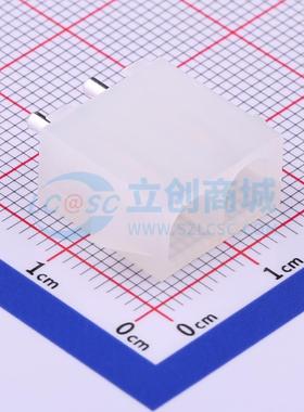 线对板针座 HX63080-2A 插件,P=6.35mm 1x2P 直插 电子元器件配单
