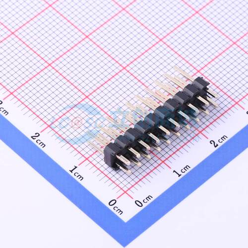 排针 DZ254R-22-20-63 插件,P=2.54mm 2x10P 方针 电子元器件配单