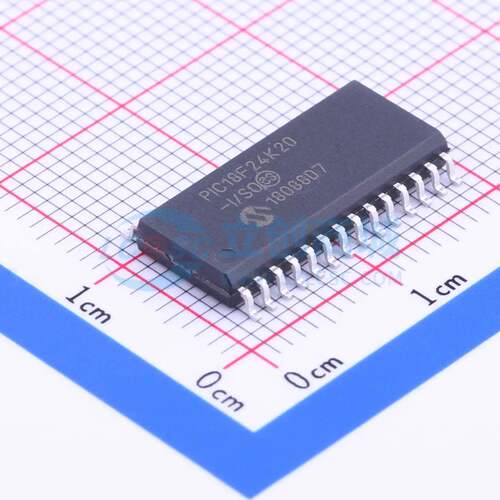 单片机(MCU/MPU/SOC) PIC18F24K20-I/SO SOIC-28-300mil 原装正品