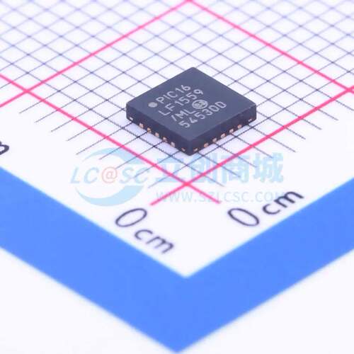 单片机(MCU/MPU/SOC) PIC16LF1559-I/ML QFN-20-EP(4x4) 原装正品