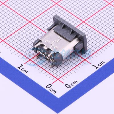 USB连接器 U3C61B-24BM1RN11 SMD Type-C 立贴 24P 电子元器件