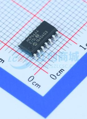 运算放大器 MCP6444-E/SL SOIC-14 原装正品 电子元器件配单