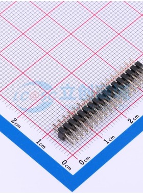 排针 MTP220-1217S1 插件,P=2mm 2x17P 原装正品 电子元器件配单