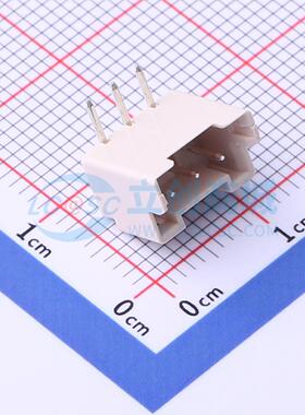 线对板针座 HC-XA-3AW 弯插,P=2.5mm 1x3P 弯插 电子元器件配单