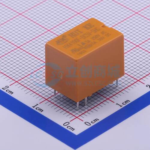 功率继电器 HK4100F-DC5V-SHG DIP,10.5x14.5mm 电子元器件配单