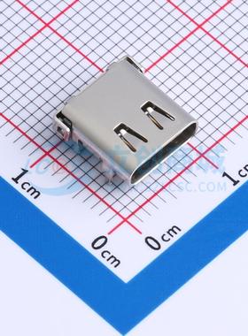 USB连接器 TYPE-C 24P QCHT 143 SMD 额定电流 - 电压：5A 5V 机