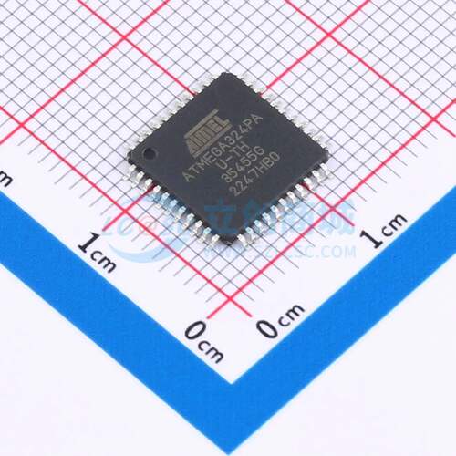 单片机(MCU/MPU/SOC) ATMEGA324PA-AUR TQFP-44(10x10) 原装正品