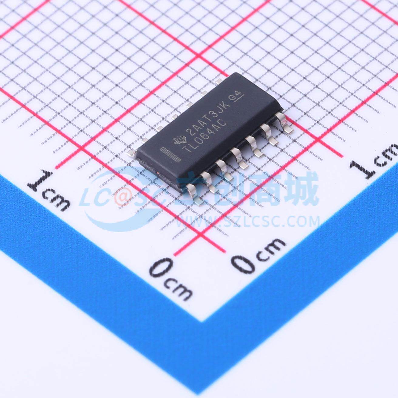 FET输入运放 TL064ACDR SOIC-14 原装正品 电子元器件配单